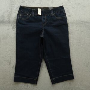 Lane Bryant Jeans Women's Size 16 Blue High-Rise Capri Denim 20.5" Inseam NWT